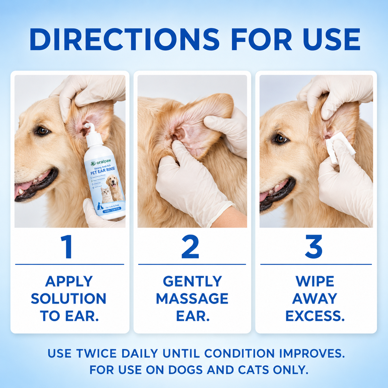 Verinva™🐶🐱 Ear Cleaner | Relieves Itching in Dogs & Cats