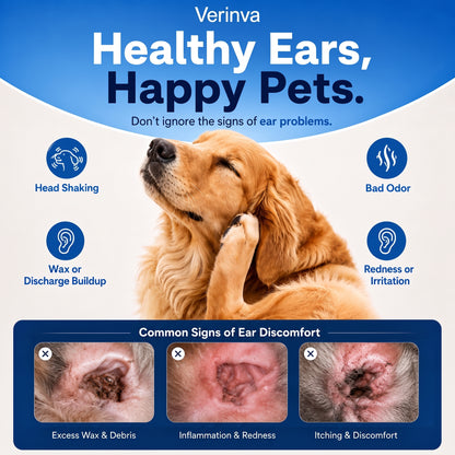 Verinva™🐶🐱 Ear Cleaner | Relieves Itching in Dogs & Cats