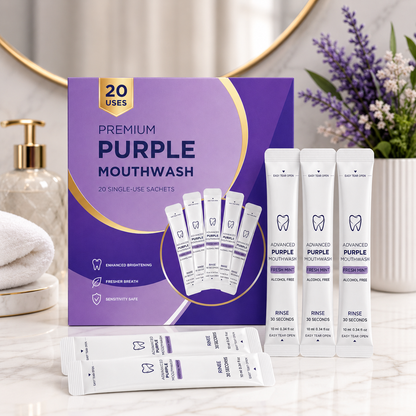 Purple Mouthwash