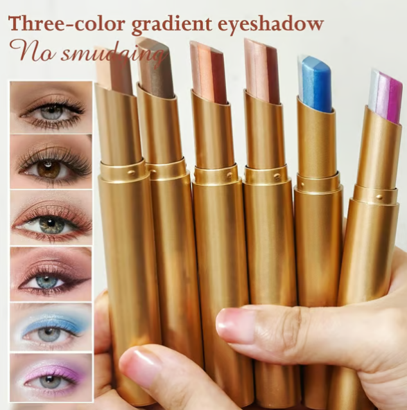 ✨3 Shade Cream Eyeshadow Stick | Smooth & Blendable