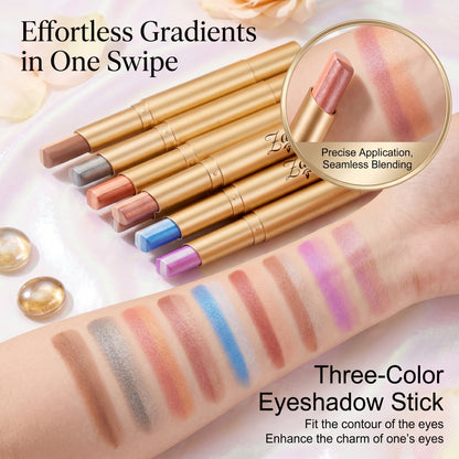 ✨3 Shade Cream Eyeshadow Stick | Smooth & Blendable
