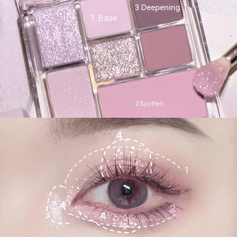 Verinva Colors Eyeshadow Tangram Palette