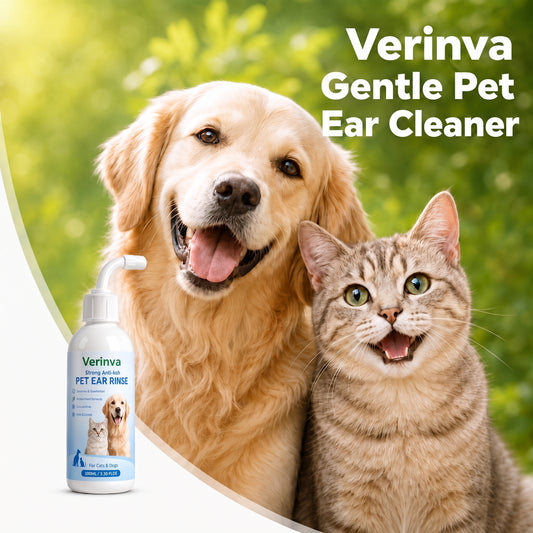 Verinva™🐶🐱 Ear Cleaner | Relieves Itching in Dogs & Cats