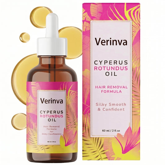 Verinva Beauty Hair Reduction Oil – Stop Unwanted Hair & Reveal Softer Skin