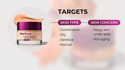 🔥LAST DAY 50% OFF!! Verinva Korean Calcium Dark Spot Eye Cream