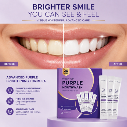 Purple Mouthwash